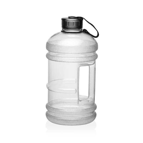 Vattenflaska Versa Transparent Silikon Rostfritt stål Polyetylen Stål polystyren Tereftalatpolyeten (PET) 2 L 13 x 26 x 13 cm