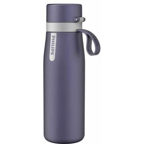 Ruostumattomasta teräksestä tehty termospullo Philips AWP2662NB/24 Tummansininen