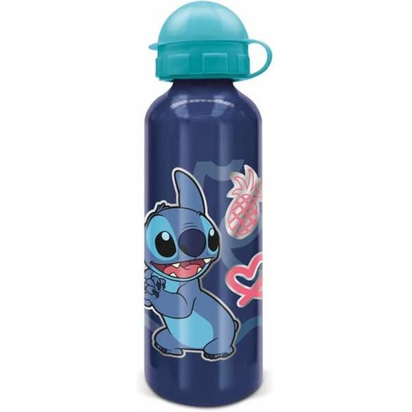Vattenflaska Stitch Blå Aluminium 530 ml