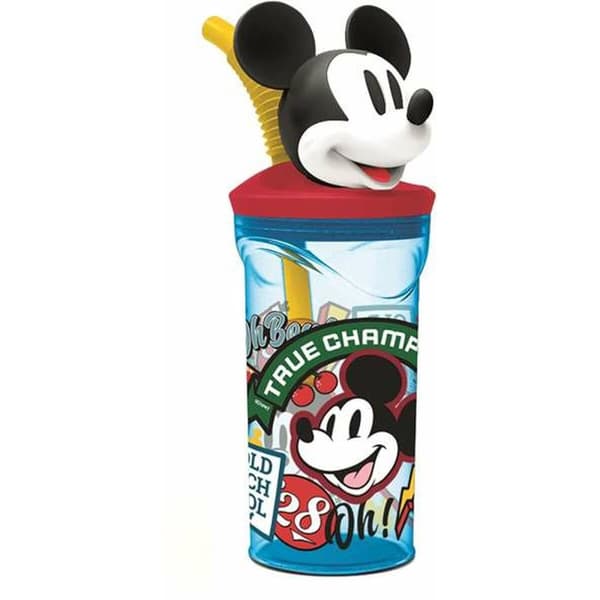 Muggen med Sugrör Mickey Mouse True Champions 360 ml