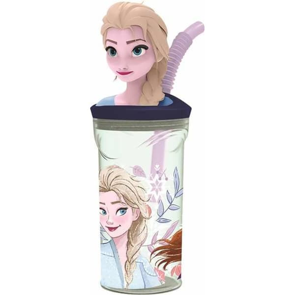 Muggen med Sugrör Frozen Snowy Tale 360 ml