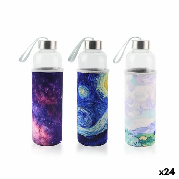 Vattenflaska Bewinner Glas 600 ml (24 antal)