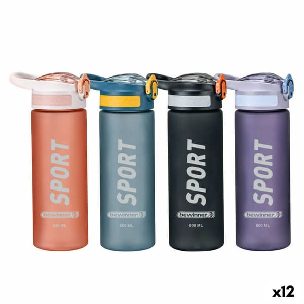 Vesipullo Bewinner 600 ml (12 osaa)