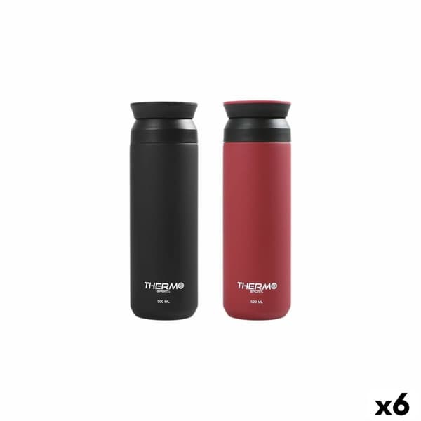Vesipullo ThermoSport Ruostumaton teräs 500 ml (6 osaa)