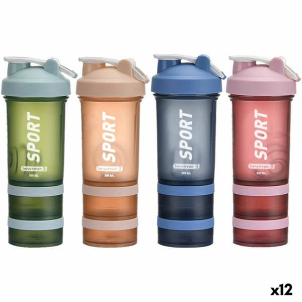 Vattenflaska Bewinner 500 ml 9,5 x 25,7 cm (12 antal)