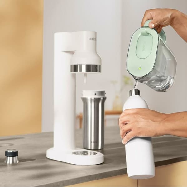 Termokande Brita 1046738 Hvid Sølvfarvet Rustfrit stål 500 ml