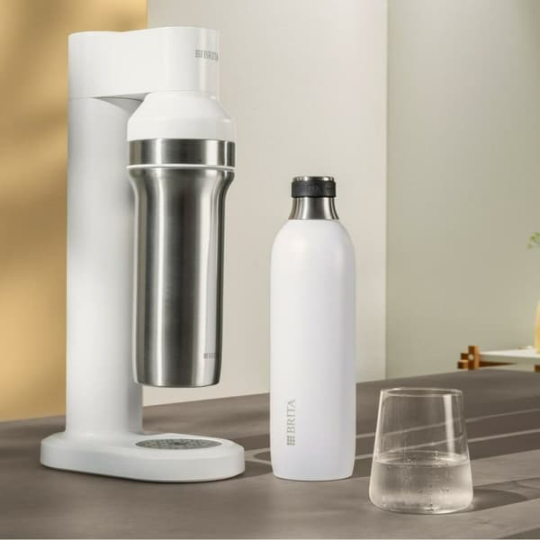 Termokande Brita 1046738 Hvid Sølvfarvet Rustfrit stål 500 ml