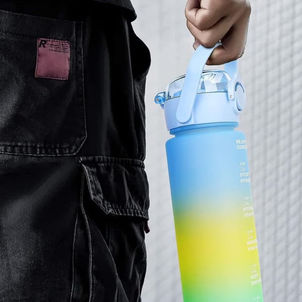 Vattenflaska Bewinner Multicolour 800 ml 7,3 x 7,3 x 23,5 (12 antal)