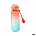 Miniatyrbild 1 av 7: Vattenflaska Bewinner Multicolour 600 ml 7,4 x 7,4 x 19 cm (12 antal)