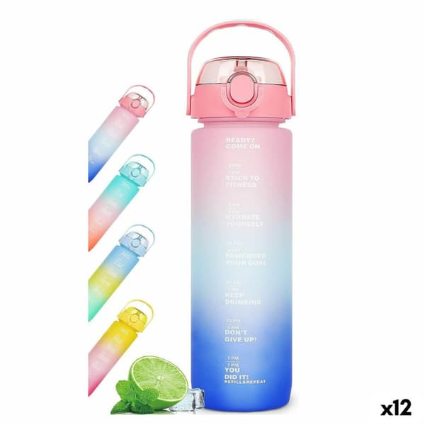 Varmeflaske Bewinner Flerfarget 600 ml 7,5 X 20 CM (12 enheter)