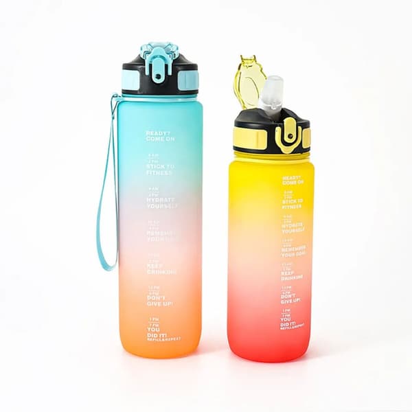 Vesipullo Bewinner Monivärinen 800 ml 7,5 x 23,5 cm (12 osaa)