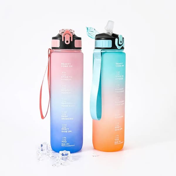 Vesipullo Bewinner Monivärinen 800 ml 7,5 x 23,5 cm (12 osaa)