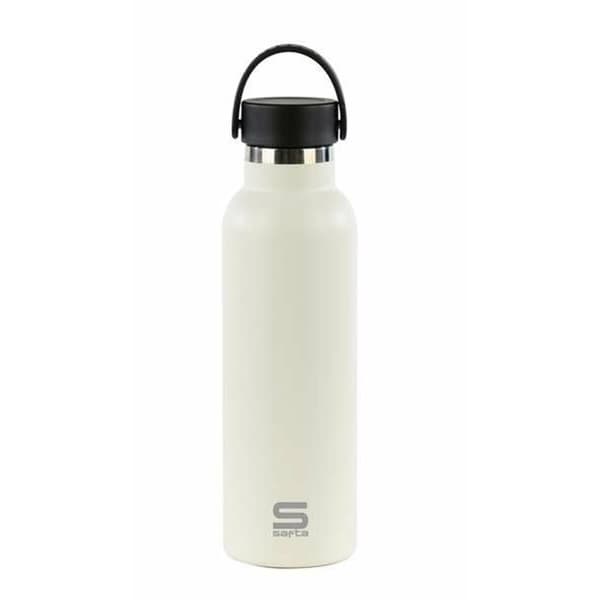 Termospullo Safta Valkoinen 600 ml Ruostumaton teräs