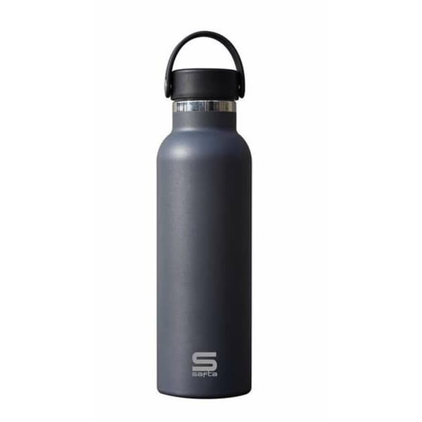 Termospullo Safta Antrasiitinharmaa 600 ml Ruostumaton teräs