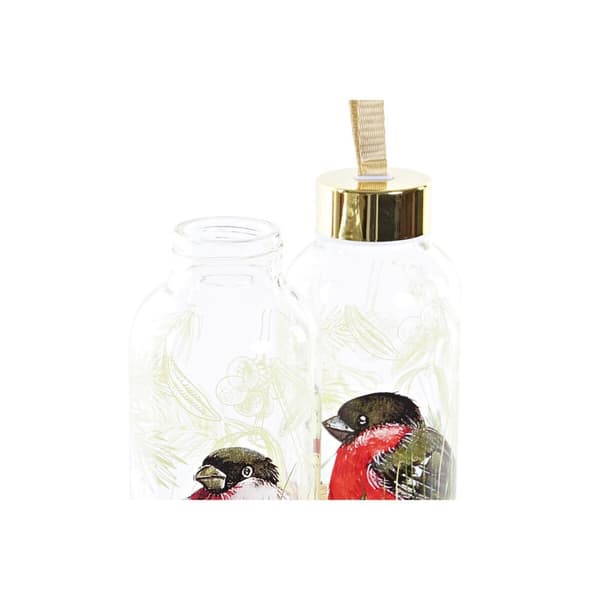 Flaske DKD Home Decor Lintu Krystall PVC (550 ml) (2 enheter)