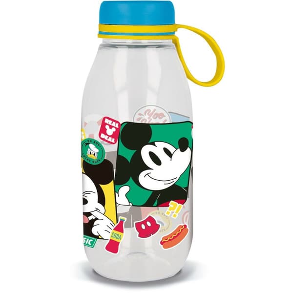 Vandflaske Mickey Mouse CZ11358 460 ml Blå Silikone