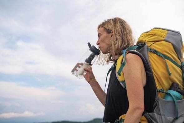 CAMELBAK EDDY+ 1L LIFESTRAW FILTER, Camelbak vattenflaska med vätskefilter