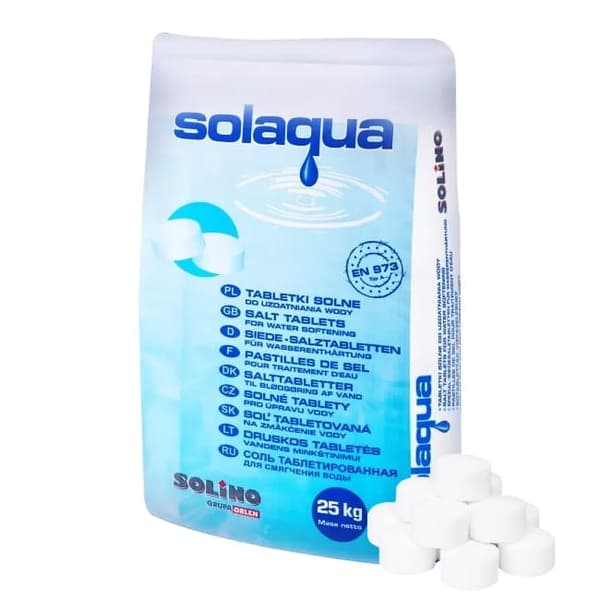 Salttabletter salt 25 kg vandblødgøringsanlæg