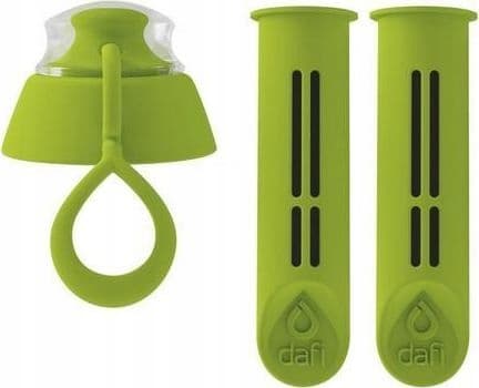 Dafi-pullon suodatin lime 2 kpl + korkki