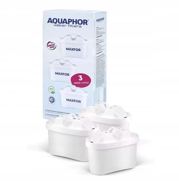 Aquaphor filterinsatser för kannor, set om 3