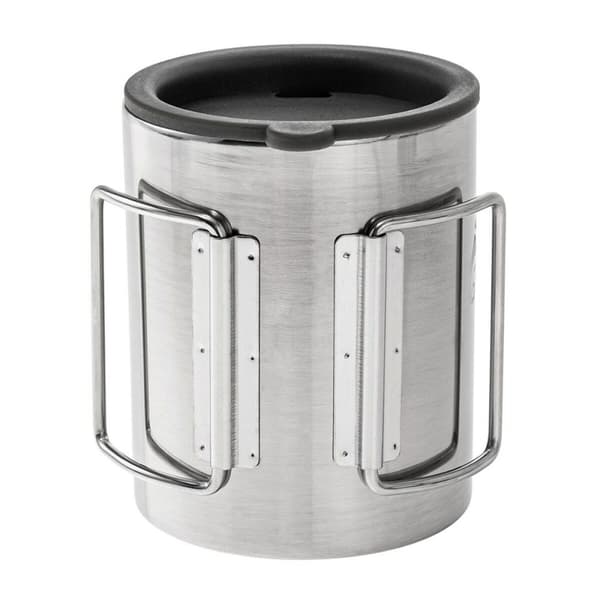 Termokande Helikon HE.TK-TK1-SS-15 Sort Sølvfarvet Rustfrit stål 250 ml