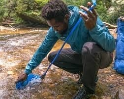CAMELBAK CRUX RESERVOIR 2L inc LIFESTRAW FILTRATION KIT, Camelbak Crux filter