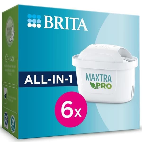Brita Pack med 6 Maxtra Pro All-1-patroner