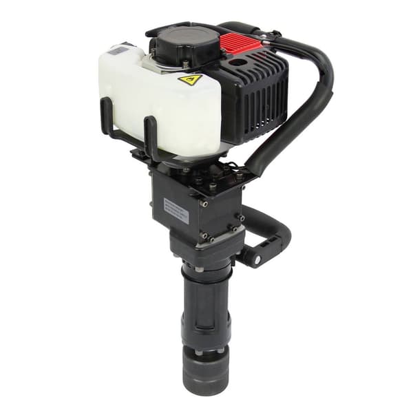 2-takts Bensindriven 40 cc Stolpslagare med Verktygssats Staket Stolpe Stängsel Stolpdrivare Jack Hammer Handhållen Portabel 65 mm ⌀