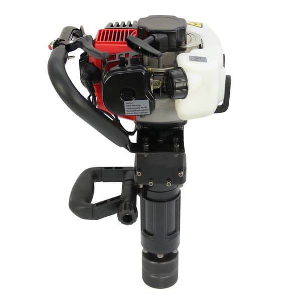 2-takts Bensindriven 40 cc Stolpslagare med Verktygssats Staket Stolpe Stängsel Stolpdrivare Jack Hammer Handhållen Portabel 65 mm ⌀