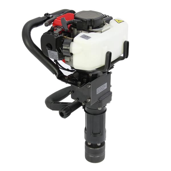 2-takts Bensindriven 40 cc Stolpslagare med Verktygssats Staket Stolpe Stängsel Stolpdrivare Jack Hammer Handhållen Portabel 65 mm ⌀