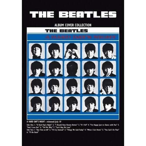 The Beatles Postcard: A Hard Days Night (Standard)