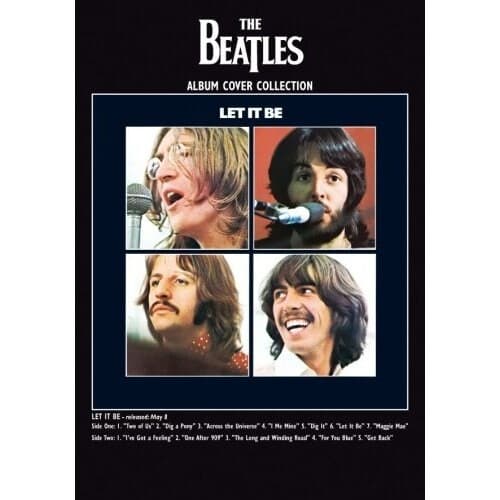The Beatles Postcard: Let it Be (Standard)