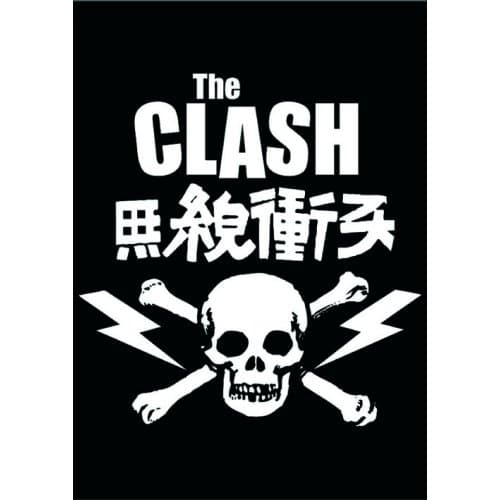 The Clash Postcard: Skull & Crossbones (Standard)
