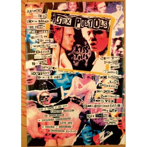 The Sex Pistols Postcard: Newspaper (Standard)
