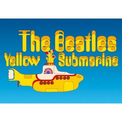 The Beatles Postcard: Yellow Submarine (Standard)