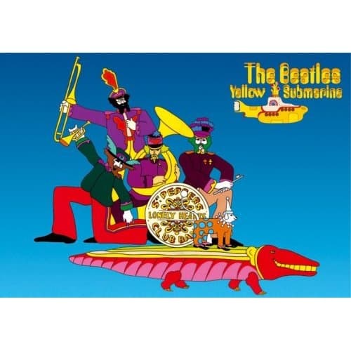 The Beatles Postcard: Yellow Submarine (Standard)