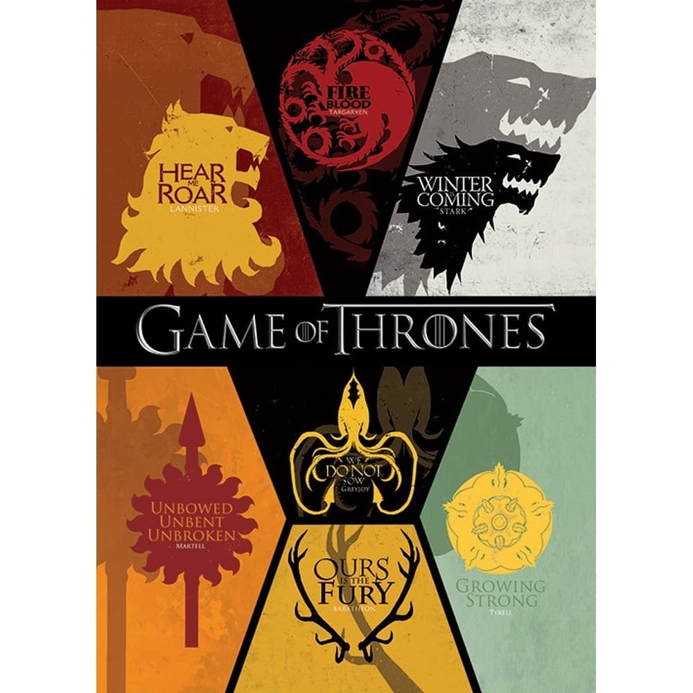 Game of Thrones Sigils Postcard