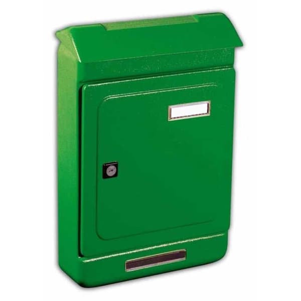 CASSETTA POSTALE UNO MAXI VERDE FORMATO RIVISTA ALUBOX
