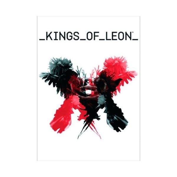 Kings Of Leon Logo Postcard White/Red/Black One Size