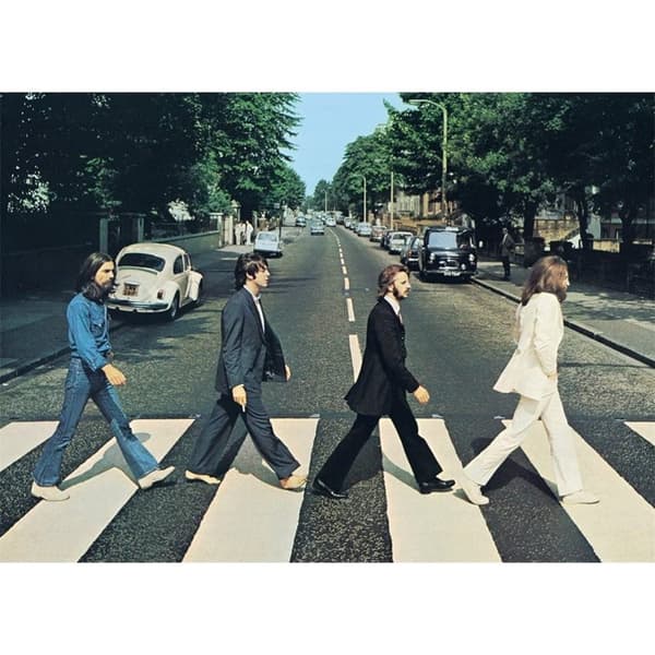 The Beatles Classic Abbey Road Crossing Postcard Multicoloured One Size