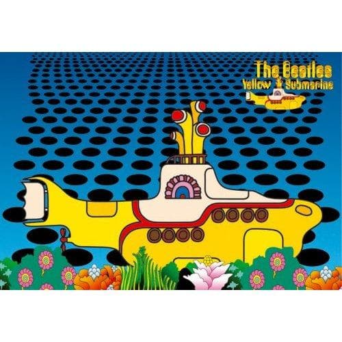 The Beatles Yellow Submarine Standard Postcard Multicoloured One Size