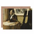 Miniatyrbild 1 av 4: Artery8 - CLPDG0177 - Edgar Degas The Cellist Pilet Fine Art gratulationskort plus kuvert tomt inuti