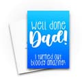 Miniatyrbild 3 av 4: Gratulationskort - jubileumskort - Anteckningskort med tunga i persika - TIPCARDSCBH995