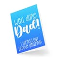 Miniatyrbild 2 av 4: Gratulationskort - jubileumskort - Anteckningskort med tunga i persika - TIPCARDSCBH995
