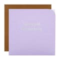 Miniatyrbild 1 av 4: Hallmark - ECM25563654 - Grattiskort för födelsedag i braille för mormor - Scentur design