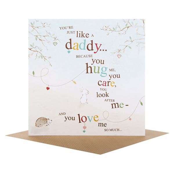 Hallmark - 11214274 - Kort som en Daddy Fars dag kort ''Alltid Älskar Dig'' Medium