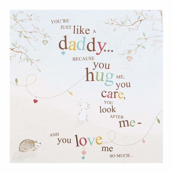 Hallmark - 11214274 - Kort som en Daddy Fars dag kort ''Alltid Älskar Dig'' Medium
