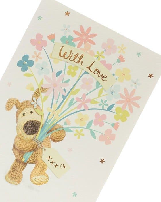 Gratulationskort - födelsedagskort - Boofle anteckningskort