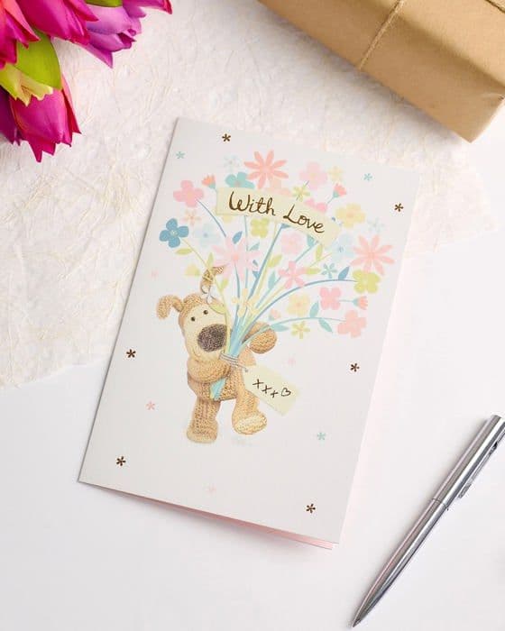 Gratulationskort - födelsedagskort - Boofle anteckningskort
