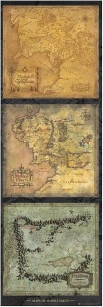 Lord of the rings - Maps of Middle earth